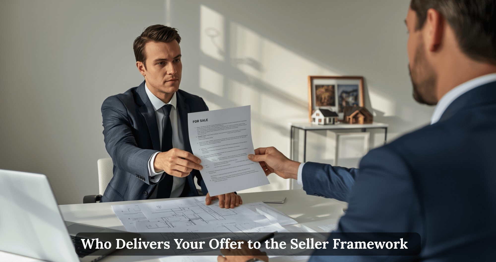 Who delivers your offer to the seller framework