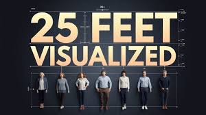 25 ft to m​