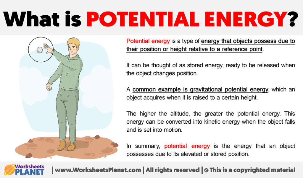 potential energy definition
