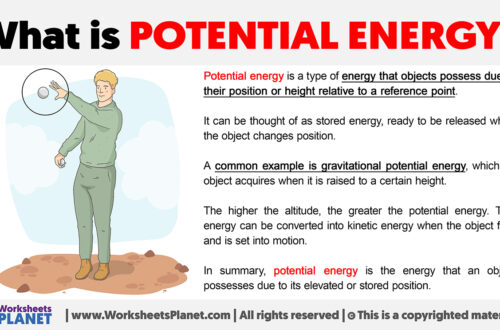 potential energy definition