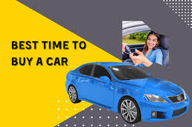 best time of year to buy a car